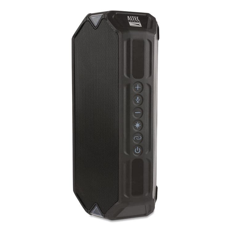 SAKAR INTERNATIONAL . HydraBoom Bluetooth Speaker, Bluetooth/Lightening/Micro USB/Qi/USB-A/USB-C, Black (ATKIMW1400BLKT2) thumbnail 2