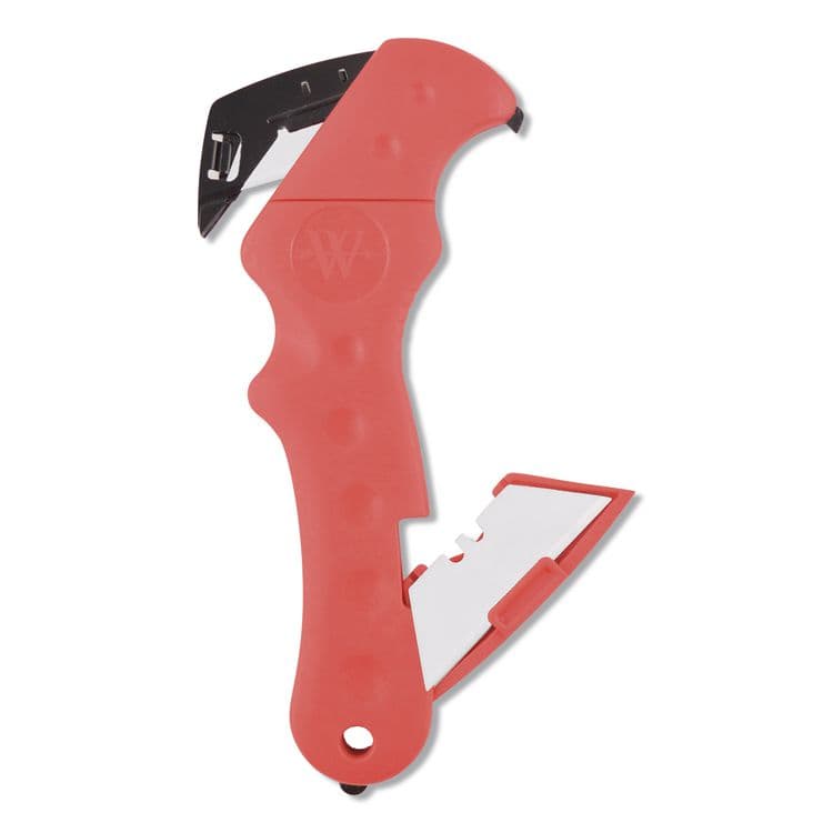 ACME UNITED CORPORATION Single-Sided Safety Cutter, Orange (ACM00446) thumbnail 2