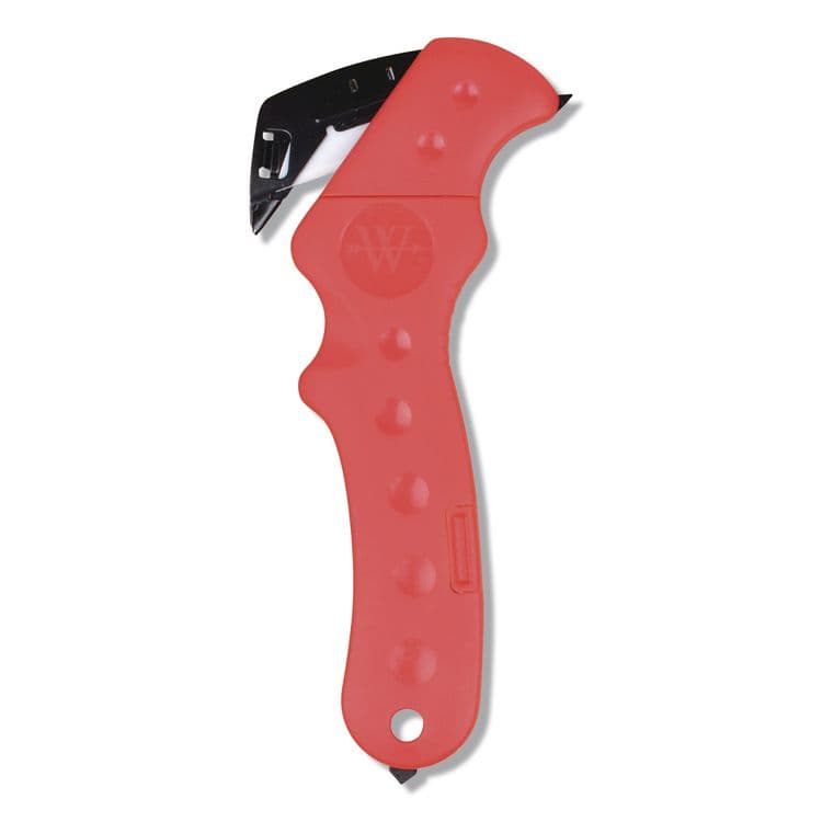 ACME UNITED CORPORATION Single-Sided Safety Cutter, Orange (ACM00446)