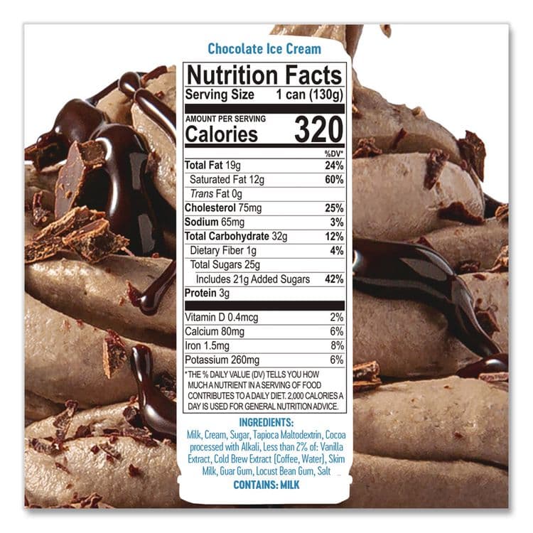 COLDSNAP Ice Cream Pod, Chocolate, 5.2 oz Single Serve Pod for ColdSnap Machine, 12/Carton (CDS600039) thumbnail 4