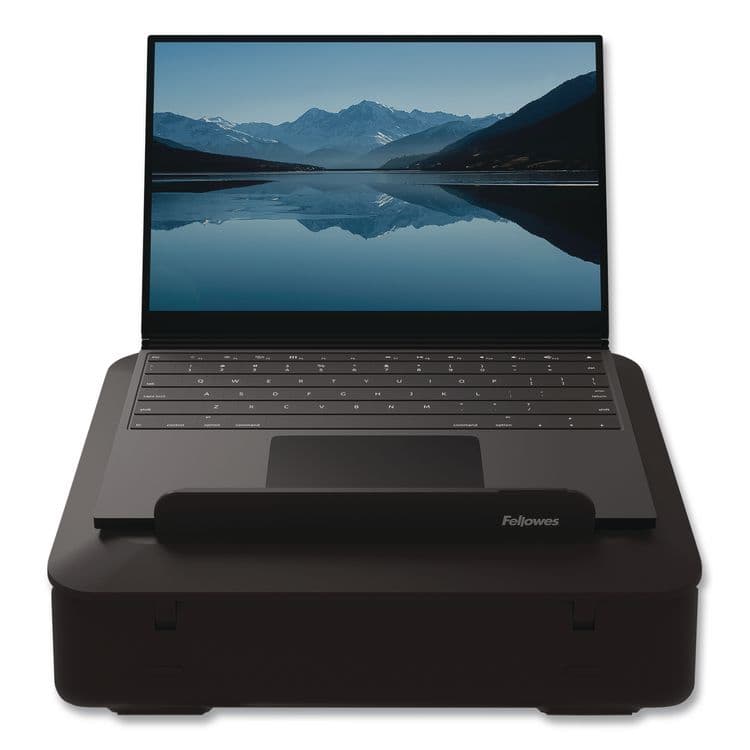 FELLOWES MFG. CO. Breyta Briefcase, Fits Devices Up to 14", Plastic, 15.11 x 12 x 3.5, Black (CRD100098568) thumbnail 4