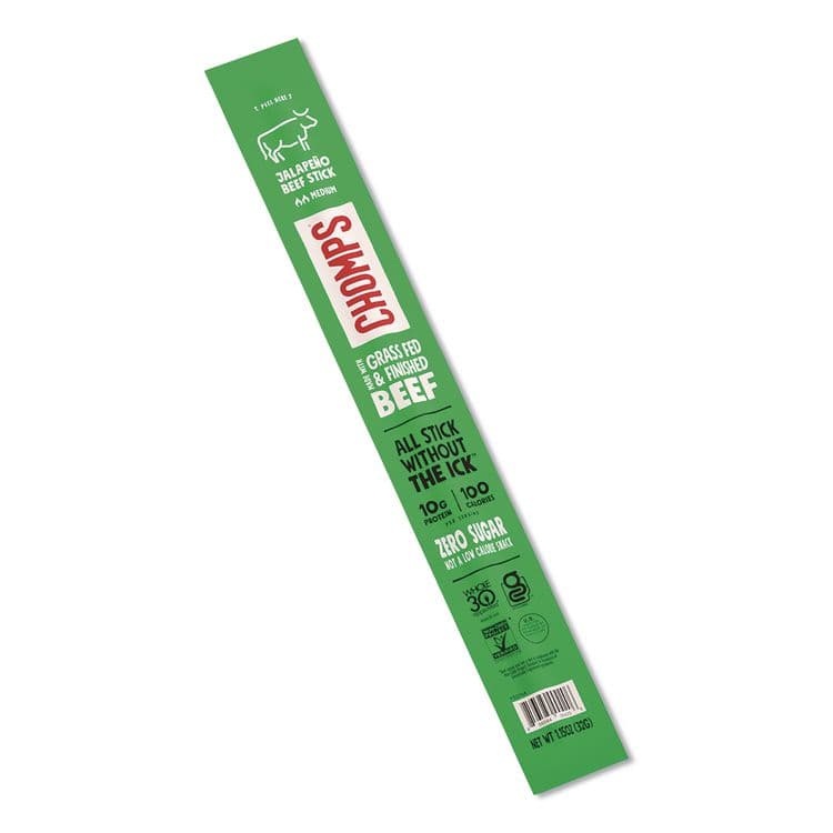 CHOMPS Jalepeno Beef Meat Stick, 1.15 oz Stick, 24/Box (CHDZHO00425) thumbnail 2