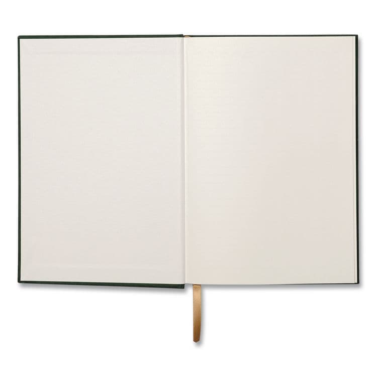 DESIGNWORKS INK Hardcover Journal, Narrow Rule, Green/Gold Soft-Touch Synthetic Suede Cover, (80) 7.88 x 5.5 Sheets (DWOTJB5824ST) thumbnail 4
