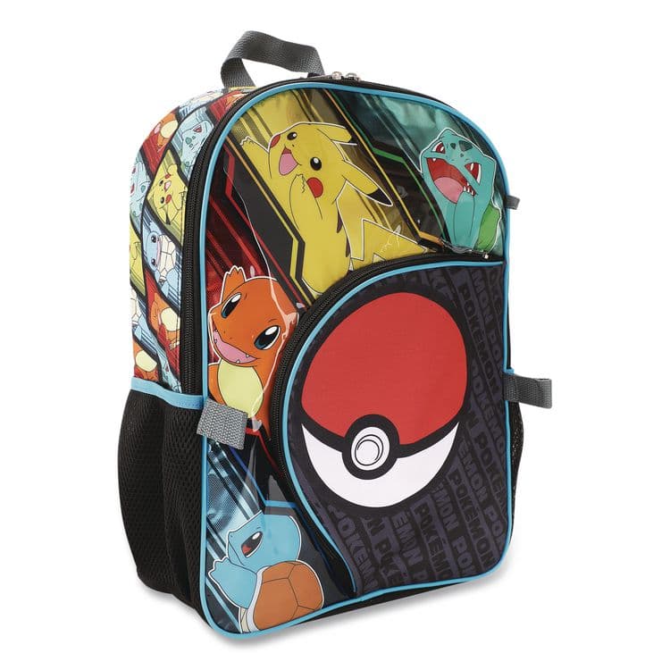 BIOWORLD MERCHANDISING Pokemon Kids 5-Piece Backpack Set, Multicolor (BWRB1B7Y0QPOKSB) thumbnail 4