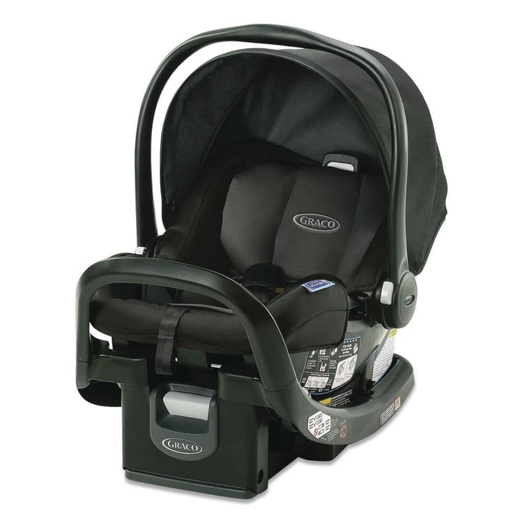 GRACO SnugRide SnugFit 35 ICS Car Seat, Supports Up to 35 lbs, 17.6 x 28 x 29.41, Gotham (GCO2121500)