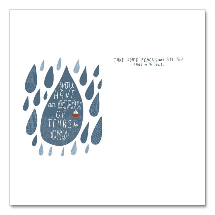 QUARTO PUBLISHING PLC Guided Journal: Drawing on Grief - Exploring Loss through Creativity by Kate Sutton, Pink Cover, (80) 6.25 x 5.3 Sheets (HBG978071127252) thumbnail 4