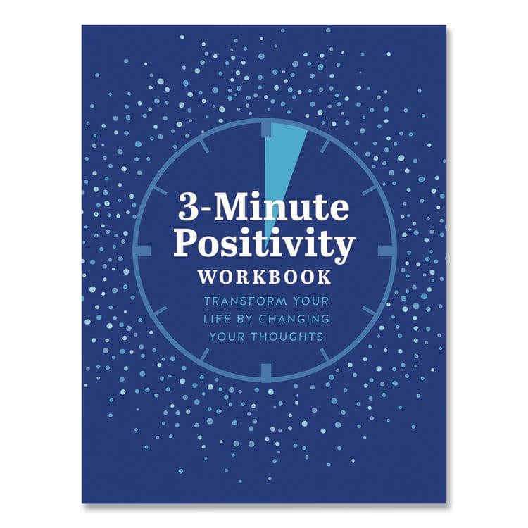 QUARTO PUBLISHING PLC Guided Journal: 3-Minute Positivity - Transform Your Life by Changing Your Thoughts, Blue Cover, (96) 8 x 6 Sheets (HBG978078584204)