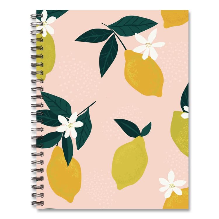 WILLOW CREEK PRESS Citrus Weekly/Monthly Planner, 8.5 x 6.5, Pink/Yellow Cover, 12-Month (Jan to Dec): 2026 (WPR58503)