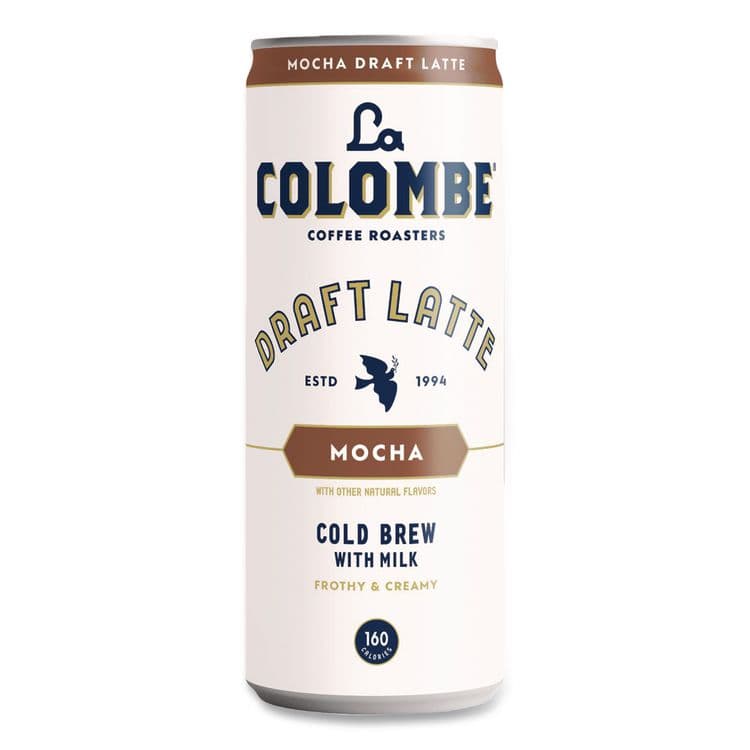 LA COLOMBE COFFEE ROASTERS Draft Latte Cold Brew, Mocha Latte, 11 oz Can, 12/Carton (LALLCT00500) thumbnail 2