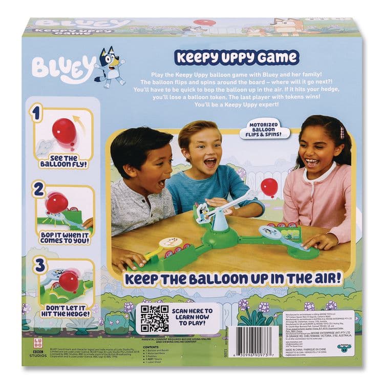 BLUEY Keepy Uppy Game, 2 to 3 Players, Ages 4 and Up, 15 Pieces (LTP909736) thumbnail 4