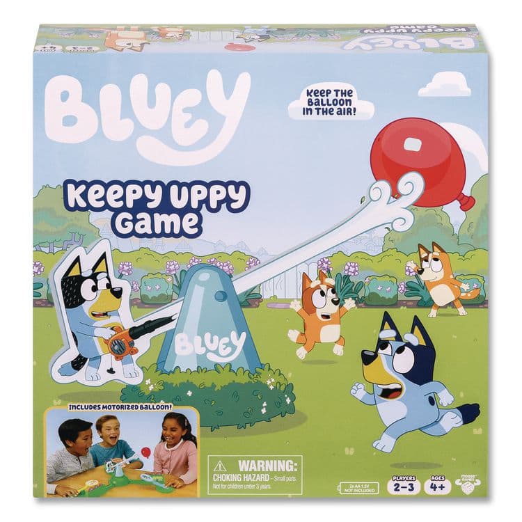 BLUEY Keepy Uppy Game, 2 to 3 Players, Ages 4 and Up, 15 Pieces (LTP909736)