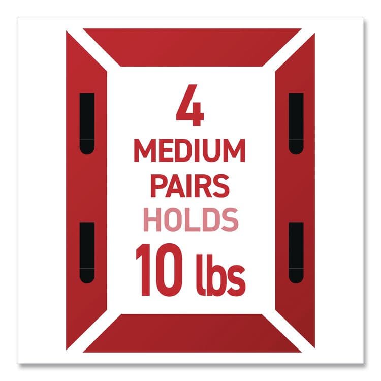 3M/COMMERCIAL TAPE DIV. Damage-Free Hanging Picture Hanging Strip Pairs, (8) XL (0.86 x 4.37), (6) L (0.75" x 3.65"), (2) Med (0.75 x 2.75), Black (MMM17218BLK16ES) thumbnail 4