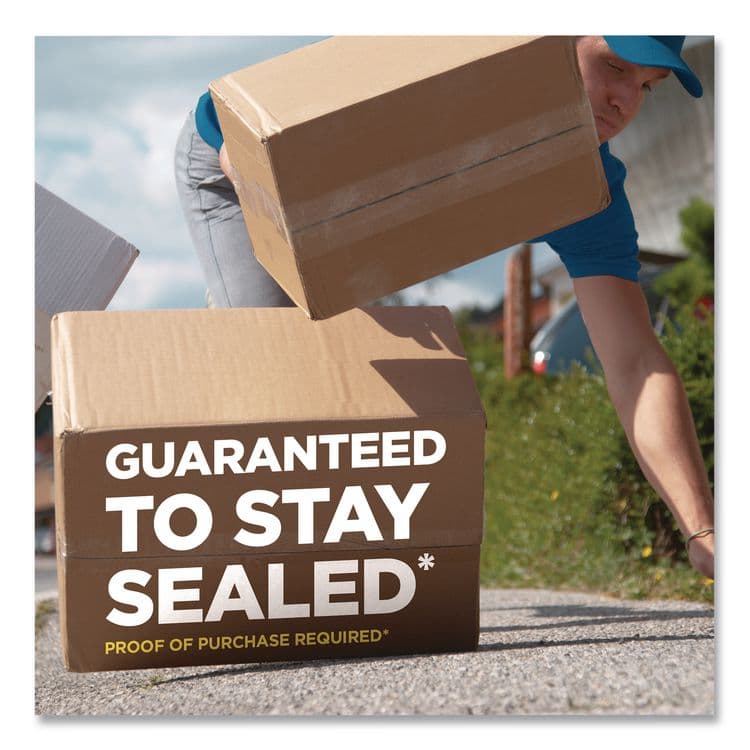 3M/COMMERCIAL TAPE DIV. Heavy-Duty Packaging Tape with 2 Dispensers, 3"Core, 1.88" x 54.6 yds, Clear, 4 Rolls/Pack (MMM385042RD) thumbnail 4