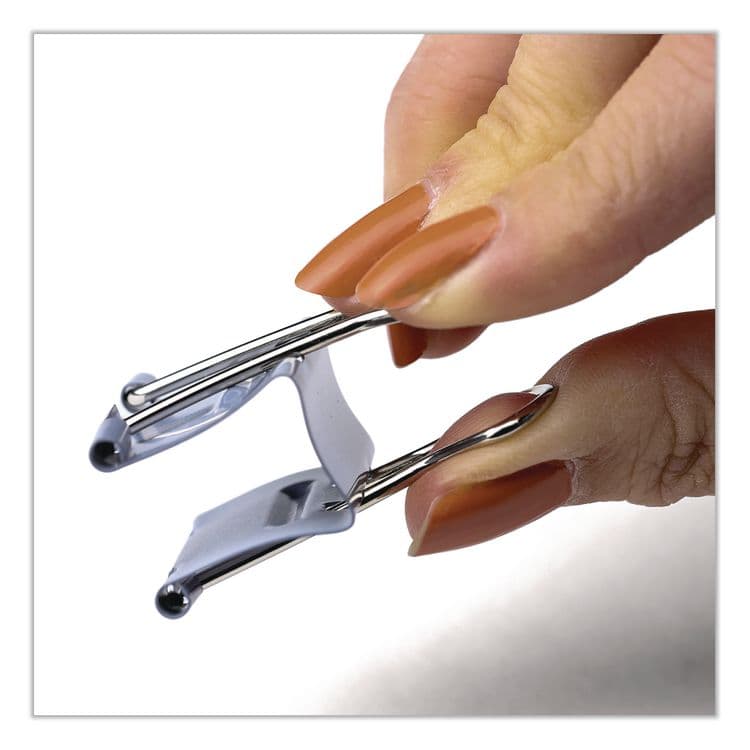 OFFICEMATE INTERNATIONAL CORP. EZ Binder Clips, Medium, Gray, 48/Pack (OIC99550) thumbnail 4