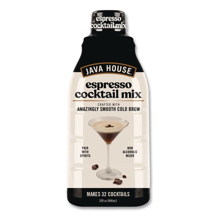 JAVA HOUSE Espresso Cocktail Mix Cold Brew Coffee, 32 oz (JVHHFP01820)