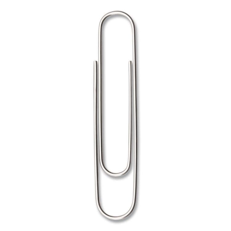 ACCO BRANDS, . Recycled Paper Clips, Jumbo, Smooth, Silver, 100 Clips/Box, 10 Boxes/Pack (ACC72525) thumbnail 2