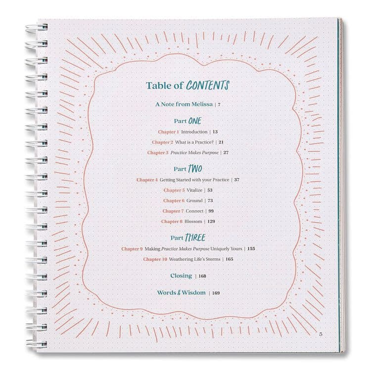 LIFELINES Guided Journal: Practice Makes Purpose by Melissa Bernstein and Shiri Mund, PhD, Green Tree Cover, (90) Sheets (LLN171101) thumbnail 3