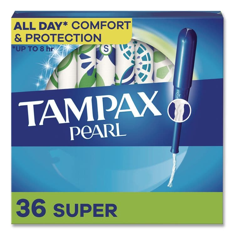 PROCTER & GAMBLE Pearl Tampons, Super Absorbency, 36/Pack (PGC00370)