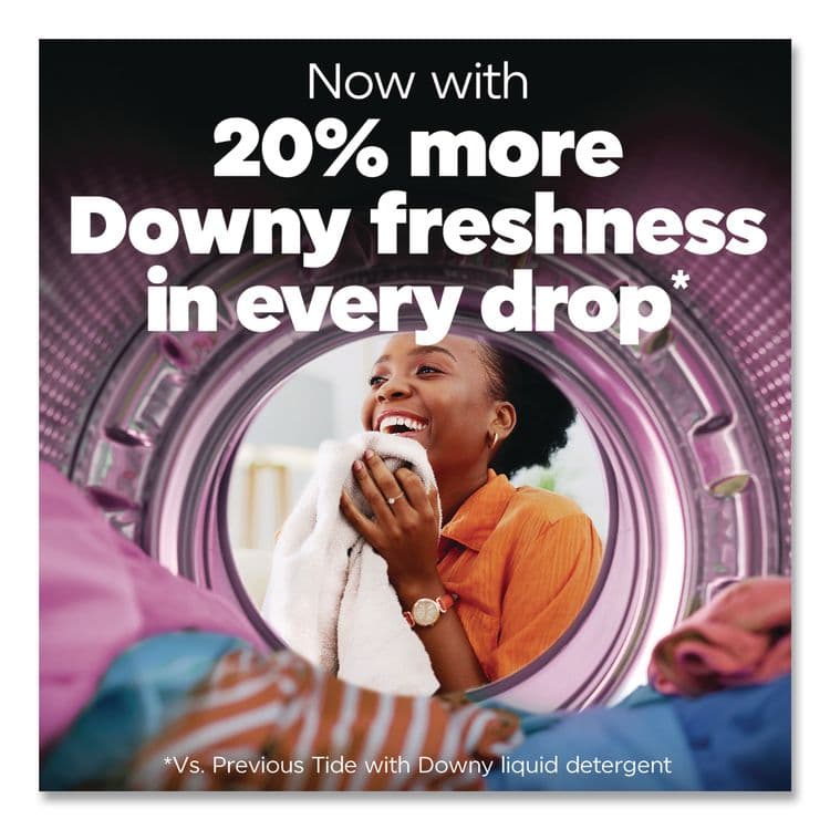 PROCTER & GAMBLE Plus Boost of Ultra Downy Laundry Detergent, HE Compatible, April Fresh Scent, 73 oz Bottle (PGC17523) thumbnail 4