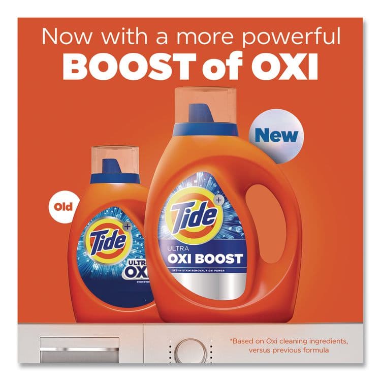 PROCTER & GAMBLE Ultra OXI Boost Laundry Detergent, HE Compatible, 117 oz Bottle (PGC17538) thumbnail 2