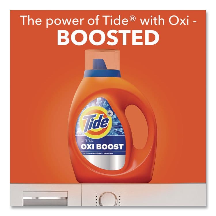 PROCTER & GAMBLE Ultra OXI Boost Laundry Detergent, HE Compatible, 117 oz Bottle (PGC17538) thumbnail 3