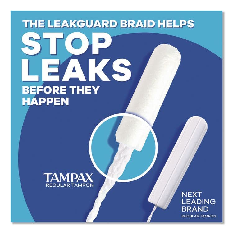 PROCTER & GAMBLE Pearl Tampons, Regular Absorbency, 50/Pack (PGC71135) thumbnail 3