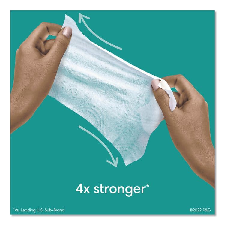 PROCTER & GAMBLE Baby-Clean Wipes, 6.7 x 7, Baby Fresh, White, 72 Wipes/Pack, 6 Packs/Carton (PGC73278) thumbnail 2