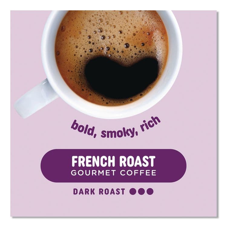 PICK ME UP PROVISIONS French Roast Coffee Fraction Pack, 2.2 oz, 42/Carton (PIEBHS90366) thumbnail 3
