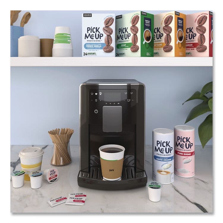 PICK ME UP PROVISIONS Pure Sugar Packets, 0.1 oz, 2,000/Box (PIEPM62431) thumbnail 4