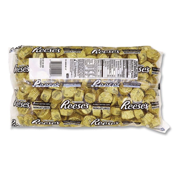 THE HERSHEY COMPANY Peanut Butter Cups Miniatures, 66.7 oz Bag (REE24600059) thumbnail 2