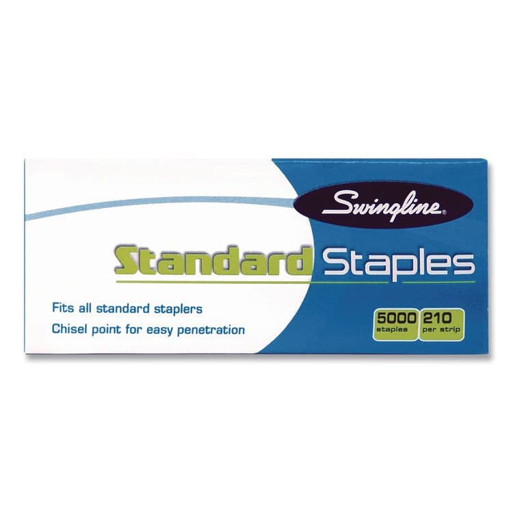 ACCO BRANDS, . Standard Staples, 0.25" Leg, Steel, 5,000/Box, 100 Boxes/Carton (SWI35108CT) thumbnail 2