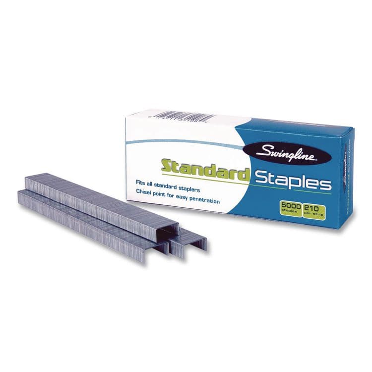 ACCO BRANDS, . Standard Staples, 0.25" Leg, Steel, 5,000/Box, 100 Boxes/Carton (SWI35108CT) thumbnail 3