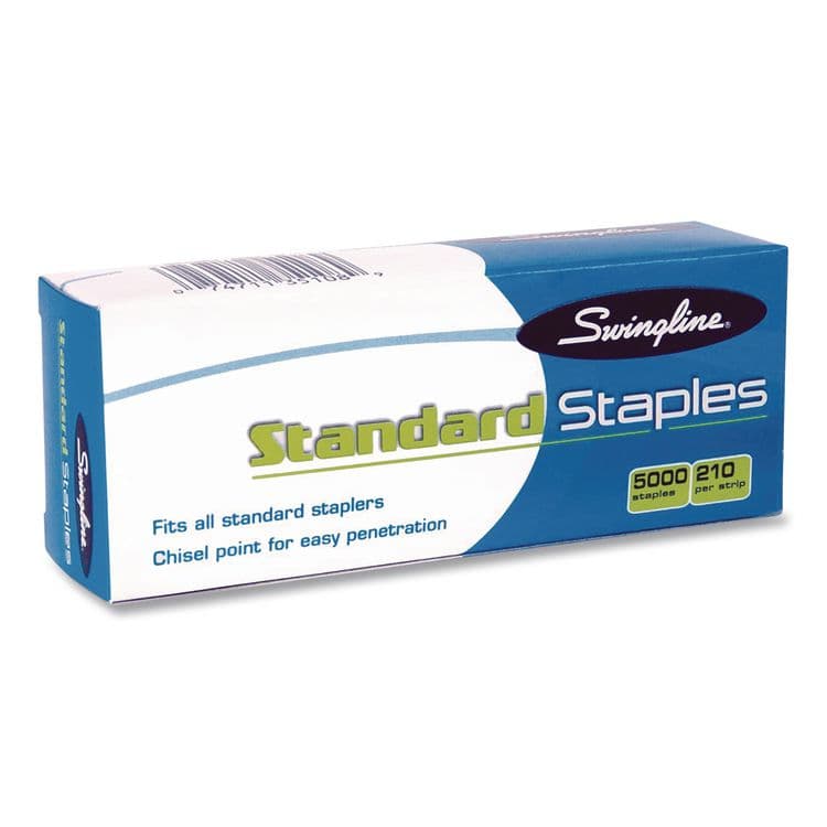 ACCO BRANDS, . Standard Staples, 0.25" Leg, Steel, 5,000/Box, 100 Boxes/Carton (SWI35108CT) thumbnail 4