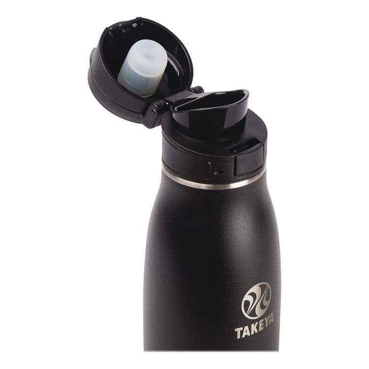 TAKEYA USA CORPORATION Traveler Stainless Steel Vacuum Insulated Travel Mug, 17 oz, Onyx (TKY51273) thumbnail 3