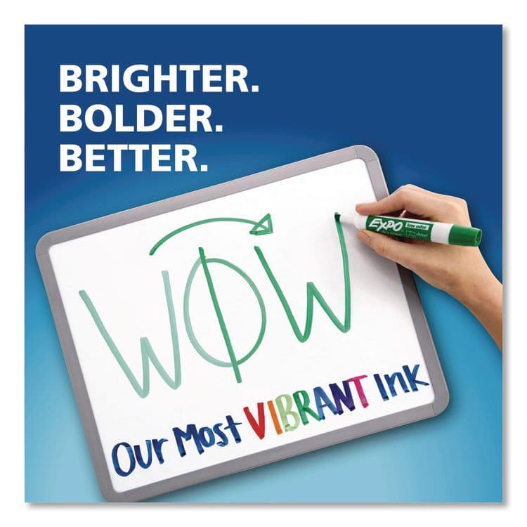 SANFORD Dry Erase Marker, Chisel Tip, Black, 4/Pack (SAN80661) thumbnail 3