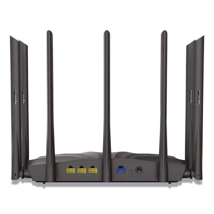 SHENZHEN TENDA TECHNOLOGY CO. LTD. AC23 AC2100 Dual-Band Gigabit Wireless Router, 4 Ports, Dual-Band 2.4 GHz/5 GHz (TNDAC23) thumbnail 4