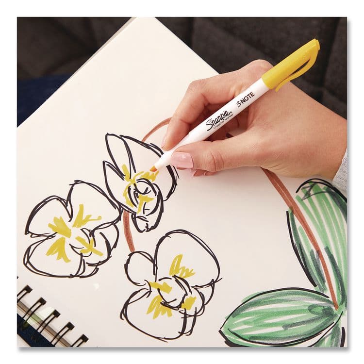 SANFORD Creative Markers, Assorted Tips, Assorted Colors, 10/Pack (SAN2205174) thumbnail 3