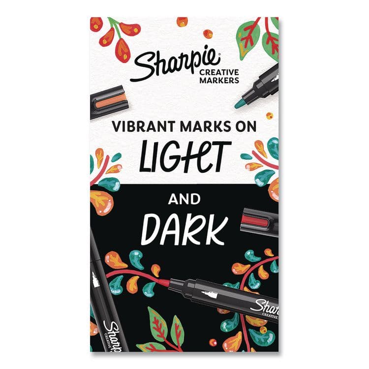 SANFORD Creative Markers, Light Earth Tones, Bullet Tip, Assorted, 5/Pack (SAN2213328) thumbnail 4