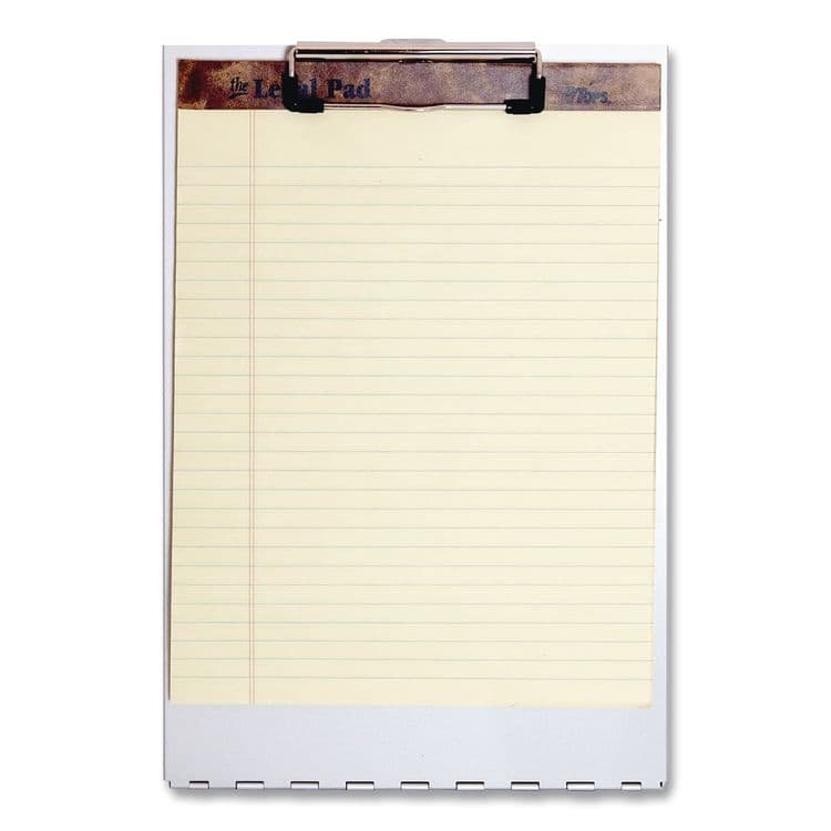 SAUNDERS MFG. CO., . Cruiser Mate Aluminum Storage Clipboard, 0.5" Clip Capacity, Holds 8.5 x 11 Sheets, Silver (SAU21118) thumbnail 4