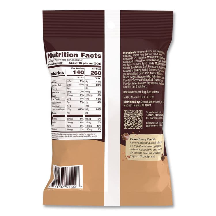 SHEILA G'S Chocolate Chip Crisps, 2 oz Bag, 24/Carton (SHASGB01122) thumbnail 3