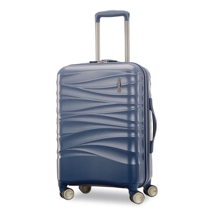 SAMSONITE CORP/LUGGAGE DIV Cascade Hardside Spinner Suitcase, 15 x 9.5 x 22, Slate Blue (SML143244E264)