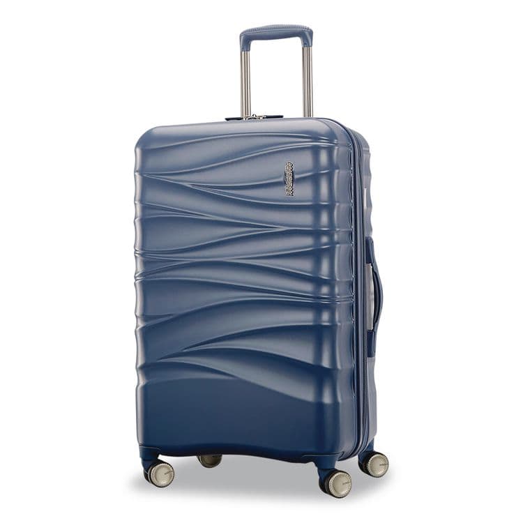 SAMSONITE CORP/LUGGAGE DIV Cascade Hardside Spinner Suitcase, 17.75 x 10 x 26.75, Slate Blue (SML143245E264)