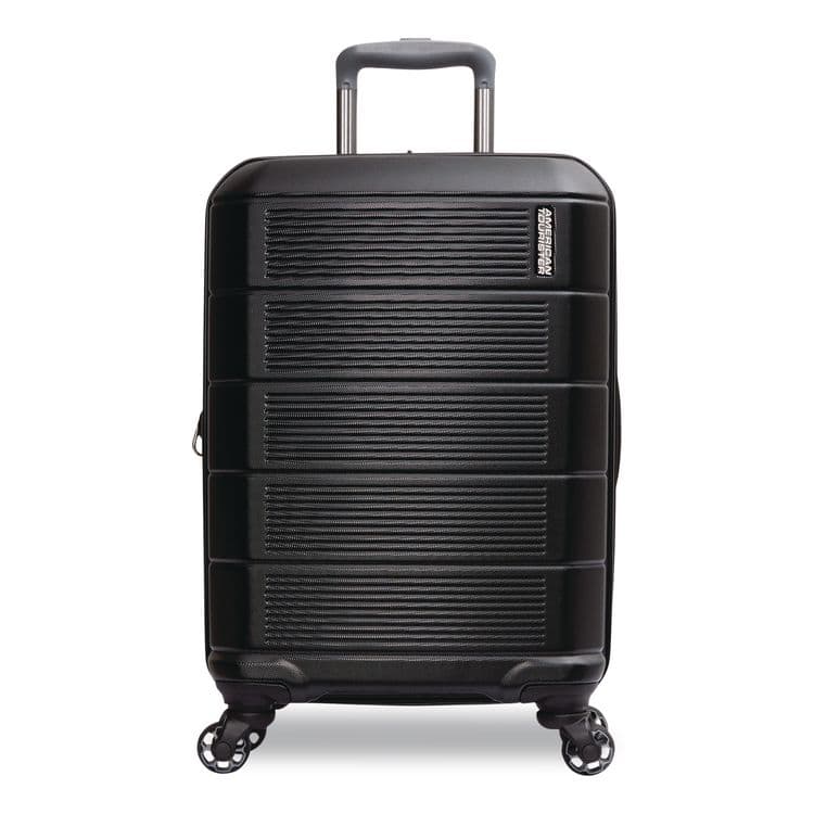 SAMSONITE CORP/LUGGAGE DIV Stratum 2.0 Hardside Spinner Suitcase, 15 x 9.5 x 22, Jet Black (SML1423481465)