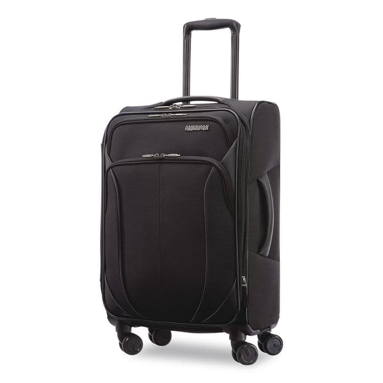 SAMSONITE CORP/LUGGAGE DIV 4 KIX 2.0 Softside Spinner Suitcase, 14.5 x 9.5 x 23.5, Black (SML1423521041)