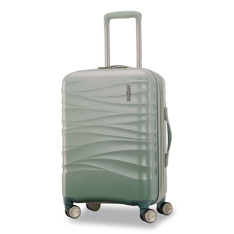 SAMSONITE CORP/LUGGAGE DIV Cascade Hardside Spinner Suitcase, 15 x 9.5 x 22, Sage Green (SML1432442017)