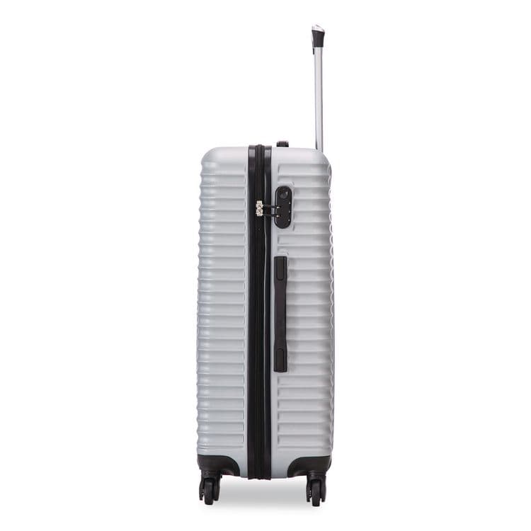 TUCCI VOYAGE Vertice ABS 2-Piece Luggage Set, Silver (TUIV000102PCSLV) thumbnail 4