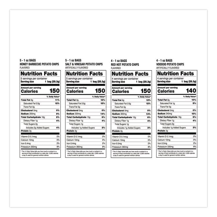 UTZ Flavor Lovers Variety Pack, Assorted Flavors, 42/Carton (UTZUQF35231) thumbnail 3