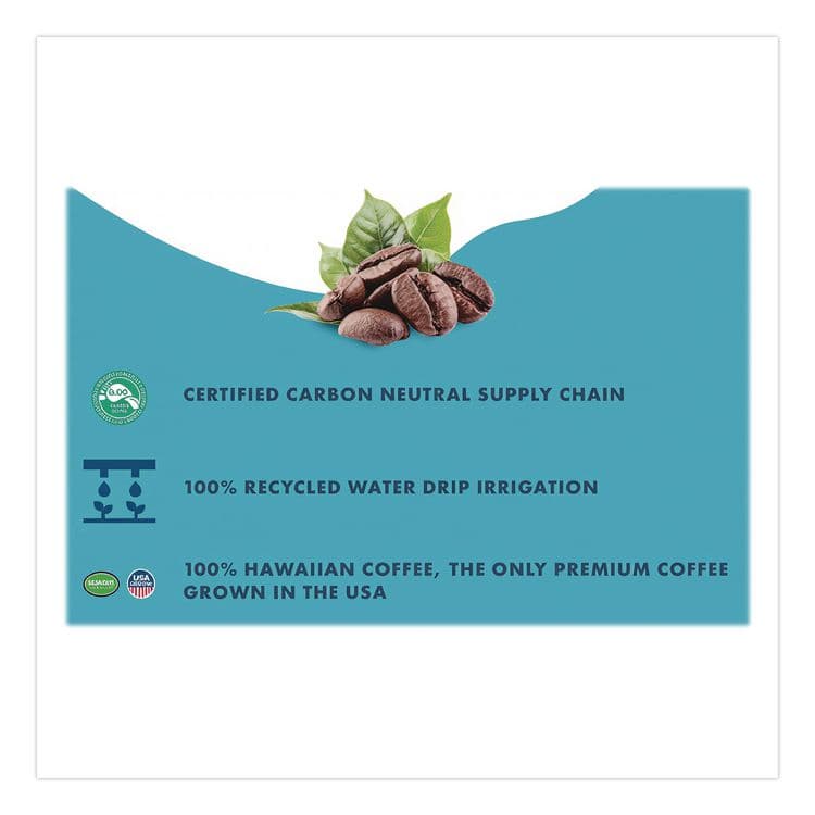 WAIAKEA HAWAIIAN VOLCANIC WATER Hawaiian Volcanic Cold Brew Coffee, Polynesian Vanilla, 11 oz Can, 12/Carton (WAINOV00610) thumbnail 3