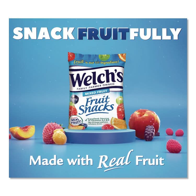 DR PEPPER SNAPPLE GROUP, . Mixed Fruit Snacks Club Size, 0.8 oz Packet, 66/Box (WEL24328406) thumbnail 2