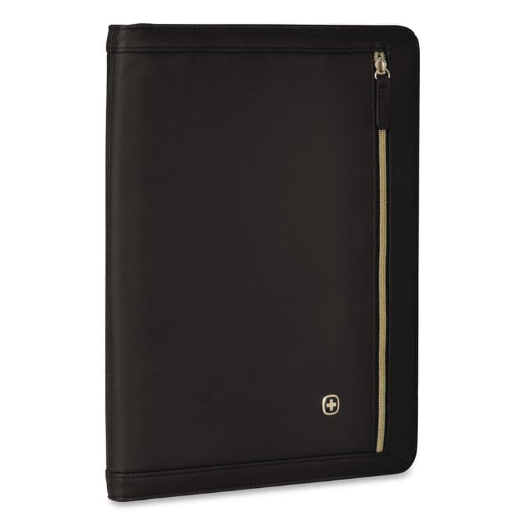 VICTORINOX SWISS ARMY . Amelie Polyester Padfolio with Zipper Closure, 8.5 x 11 Pad, 10.2 x 13, Zipper Closure, Black (WNG601676) thumbnail 3